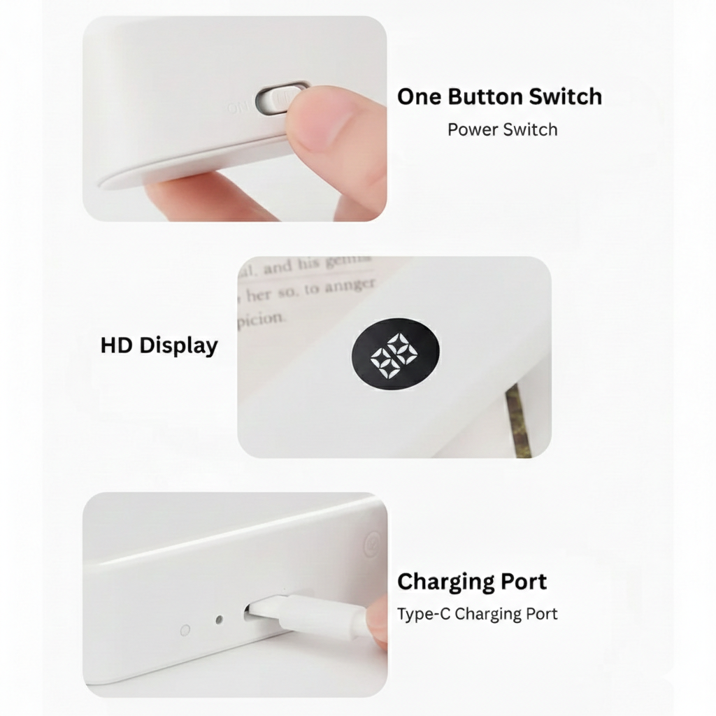LUMAE LED Portable Book Light