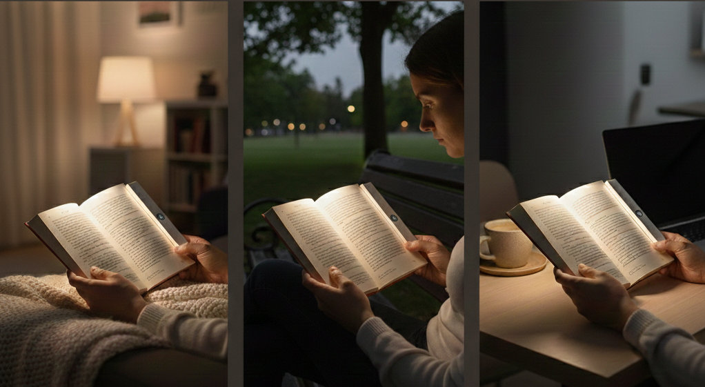 LUMAE LED Portable Book Light
